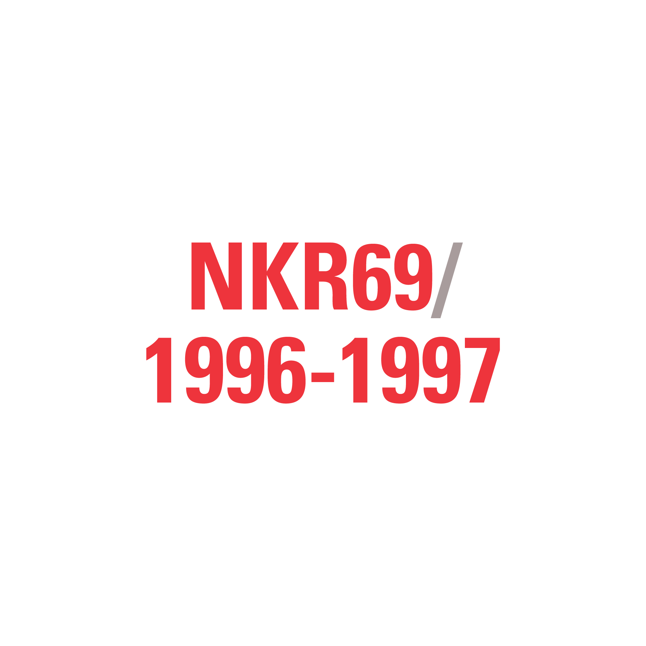NKR69 1996-1997
